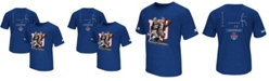 Starter Men's Mario Manningham Royal New York Giants Super Bowl XLVI 10-Year Anniversary ALL IN Collector's Series T-shirt